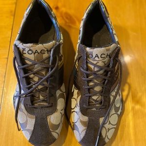 Coach fashion sneakers - women’s size 9